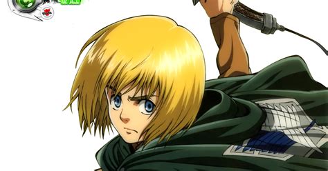 Shingeki No Kyojin Armin Arlelt Kakoiii Attack Hd Render Ors Anime