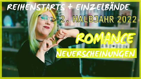 Romance Neuerscheinungen Halbjahr Teil Reihenstarts