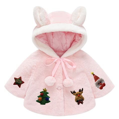 Kerst Baby Meisjes Jas Herfst Winter Jas Voor Meis Grandado