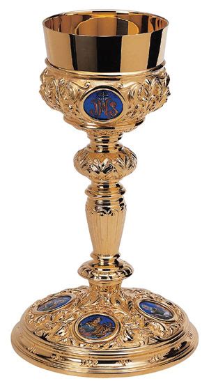 Chalice Scale Paten Brass Plated 2936 Tonini Church Supply