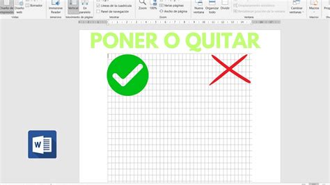 Cómo Quitar y Poner la Cuadrícula en Word 2023 YouTube