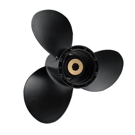 Buy Balck Aluminum Boat Outboard Propeller For Suzuki 9 9 15HP Black 3