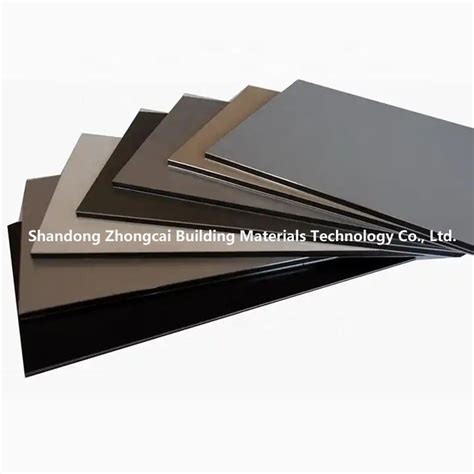 3mm4mm PVDF Finished Aluminum Composite Panel 1220X2440mm For Outdoor