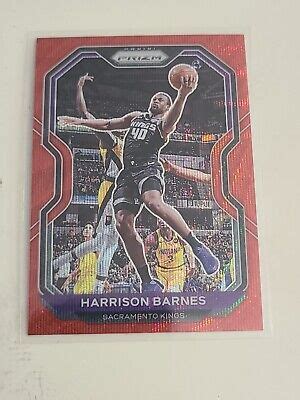 2020 21 Panini Prizm Prizms Ruby Wave 94 Harrison Barnes EBay