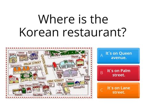 prepositions  place quiz