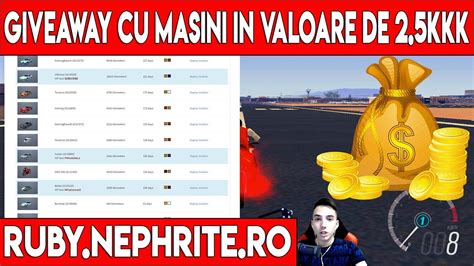 Giveaway Cu Ma Ini N Valoare De Kkk Pe Ruby Nephrite Youtube