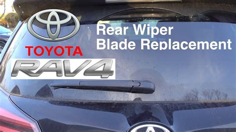 2019 Toyota Rav4 Rear Wiper Blade