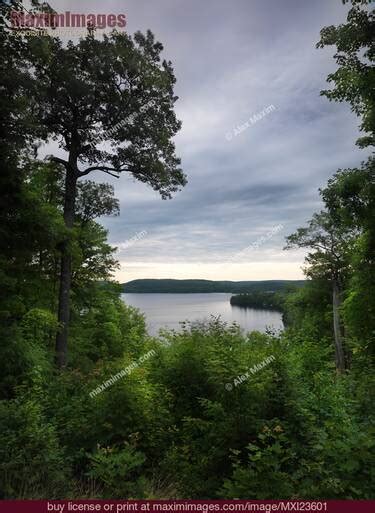 Algonquin Provincial Park Smoke Lake Stock Photo Mxi23601