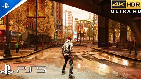 Infamous Second Son Ps5 4k 60fps Hdr Gameplay Youtube