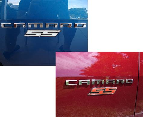 2010 2015 Camaro Ss Fender Badges