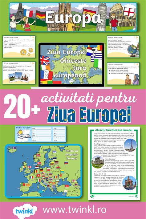 20+ activitati pentru Ziua Europei | European, Care