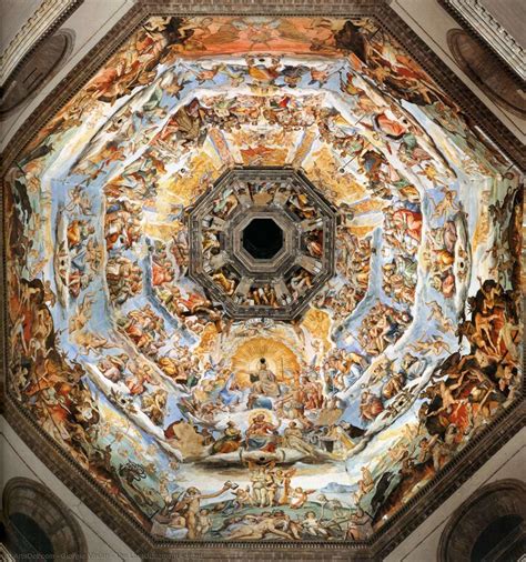 Oil Painting Replica The Last Judgment Detail 1572 By Giorgio Vasari