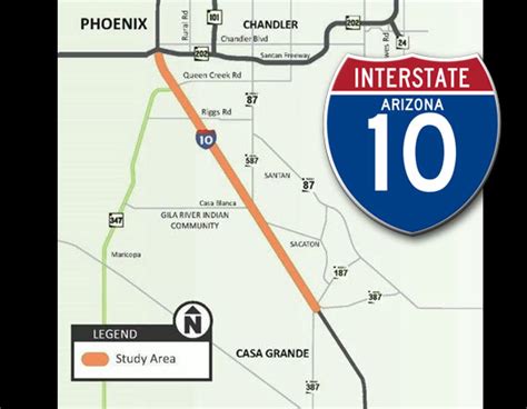 Temporary Left Lane Restriction For Trucks On I 10 In Arizona Land Line