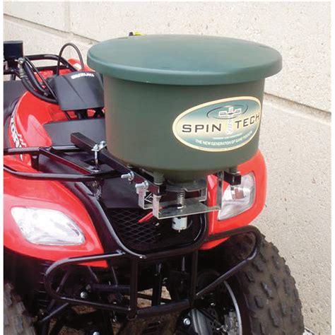 Product Spintech 12 Volt ATV Seeder Spreader 40 Lb Capacity Model