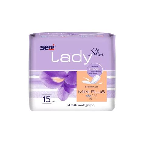 Seni Lady SLIM wkładki urologiczne MINI Plus 15 sztuk opinie