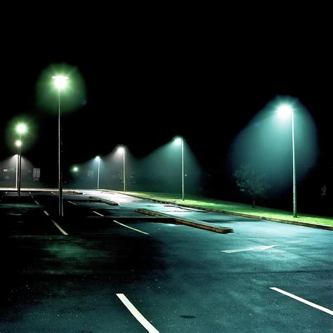 Car Park At Night by Daniel Cuthbert