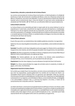 Cultura Chavin Pdf