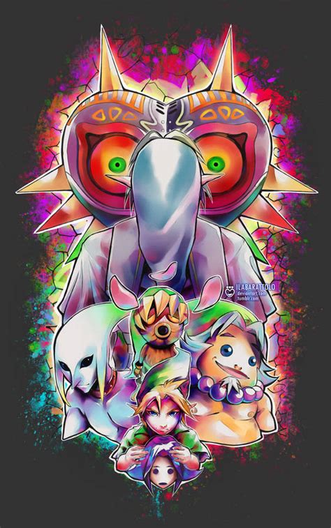 Download Majora's Mask Fan Art Wallpaper | Wallpapers.com