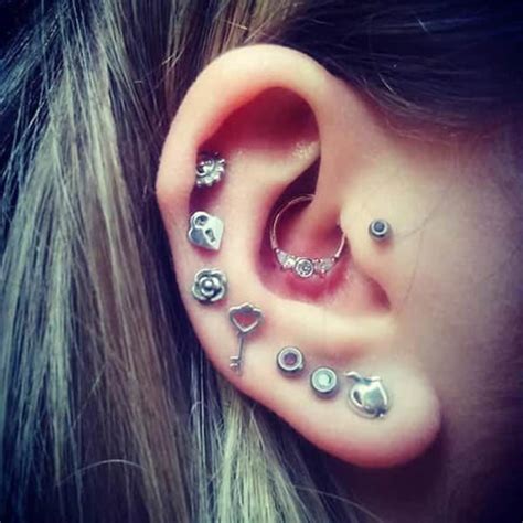 Helix Piercing Ideas with Types