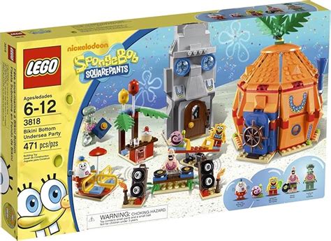 Amazon LEGO Spongebob Bikini Bottom Undersea Party Toys Games