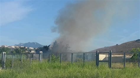 Ascoli Incendio Nella Zona Industriale