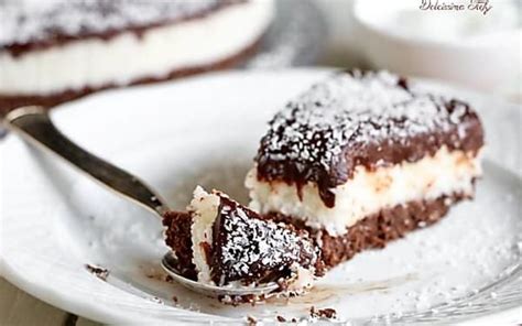 Bavarese Al Cocco E Nutella Dolcissima Stefy Coconut Desserts Food