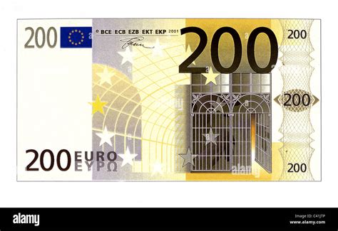 Money Banknotes Euro Euro Bill Obverse Banknote Bank Note