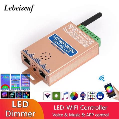 Lc B Wifi Spi Music Spectrum Rgb Magic Color Screen Controller