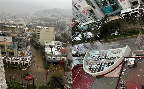 Video Primeras Imágenes De Acapulco A La Luz Del Día Tras El