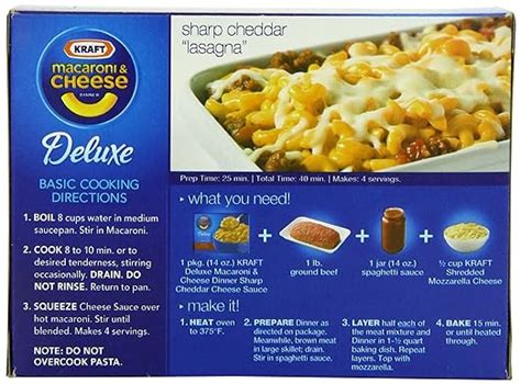 kraft mac and cheese box recipe