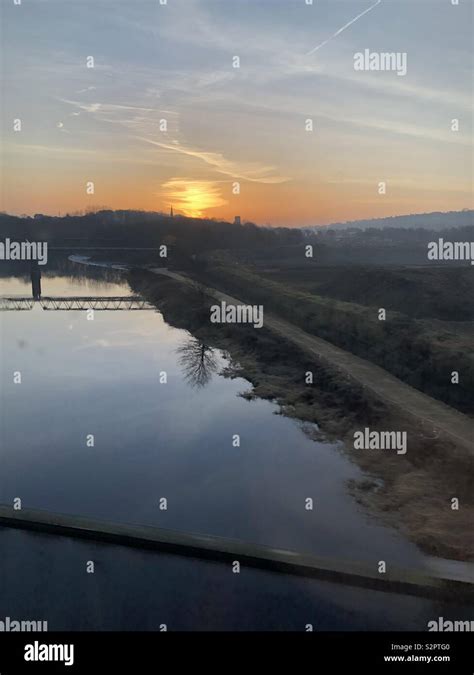 sunrise  water stock photo alamy