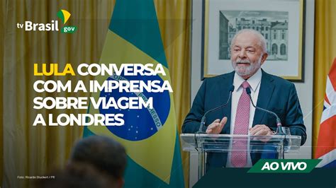 Ao Vivo Lula Conversa A Imprensa Sobre Viagem A Londres Youtube