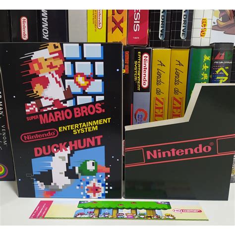 Super Mario Bros Duck Hunt Box Nintendinho Nes Shopee Brasil