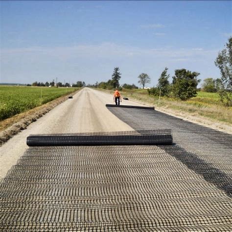 The Geogrid Plastic Biaxial Geogrid Ground Stabilization Geogrid Gravel