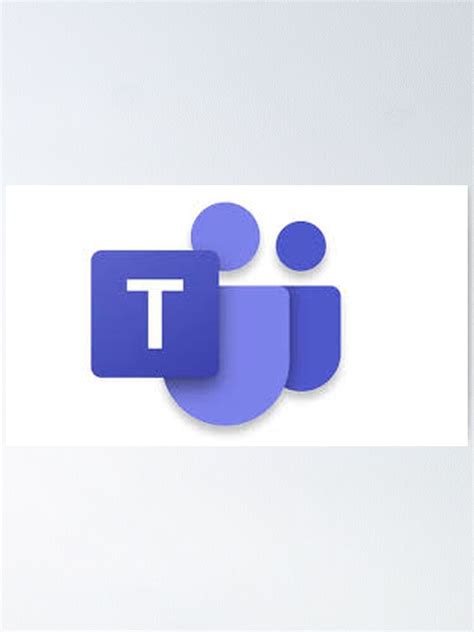 "microsoft teams" Poster by JordzArt | Redbubble