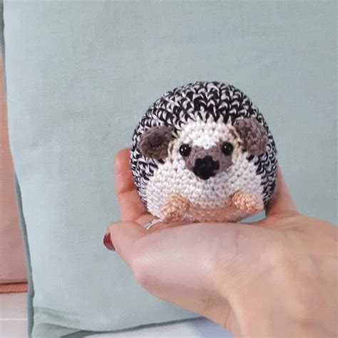 Hedgehog Crochet Pattern By Birds And Crickets Lovecrafts Crochet