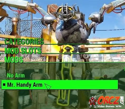 Fallout Mr Handy Arm Orcz The Video Games Wiki