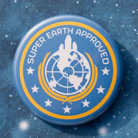 Super Earth Flag Etsy