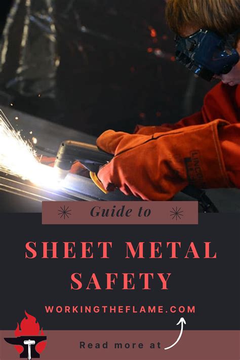 Guide To Sheet Metal Safety Sheet Metal Sheet Metal Shop Sheet