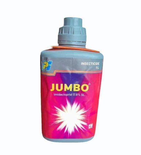 Liquid Pi Jumbo Imidacloprid Sl Insecticide Litre Bottle At