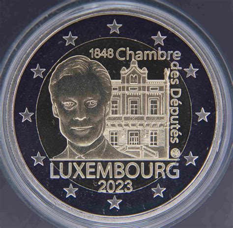 Luxembourg 2 Euro Commemorative Coins Set 2022 2023 Proof Euro