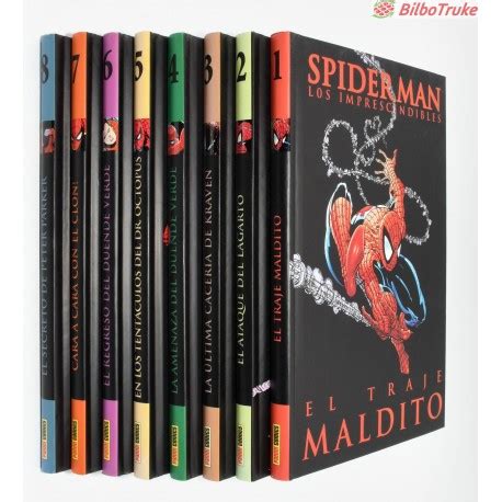 MARVEL SPIDERMAN LOS IMPRESCINDIBLES BILBOTRUKE SEGUNDA MANO