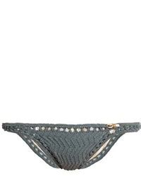 Charcoal Crochet Bikini Pants For Women Lookastic