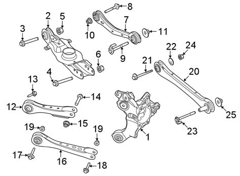 Ford Mustang Mach E Suspension Knuckle Mustang Mach E Left To