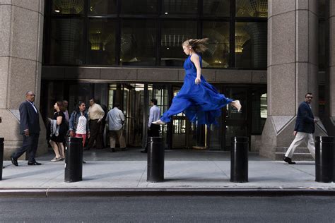 Photos Of Parkour Athletes In New York City Wearing Formal Wear