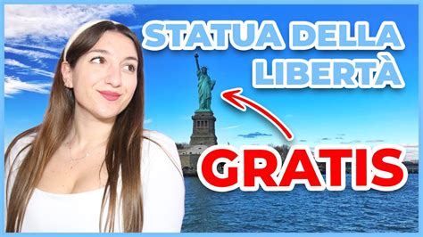 VISITARE LA STATUA DELLA LIBERTÀ GRATIS ECCO COME FARE YouTube