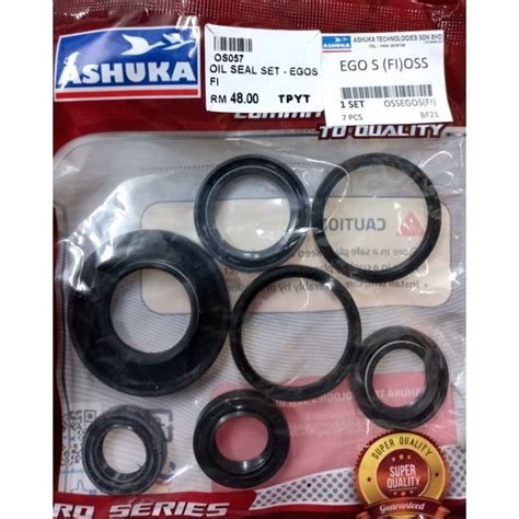 Oil Seal Set Ex5wave100wave110wave125egosegos Fi Shopee Malaysia