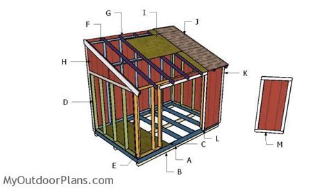 Lean to Shed Roof Plans | MyOutdoorPlans | Free Woodworking Plans and Projects, DIY Shed, Wooden ...