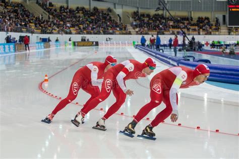 ISU European Speed Skating Championships. Athlete on Ice. Classic Speed ...