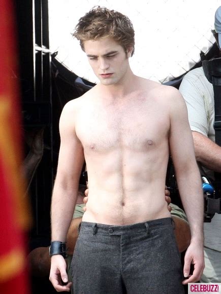 Robert Pattinson Shirtless Vidcaps Naked Male Celebrities